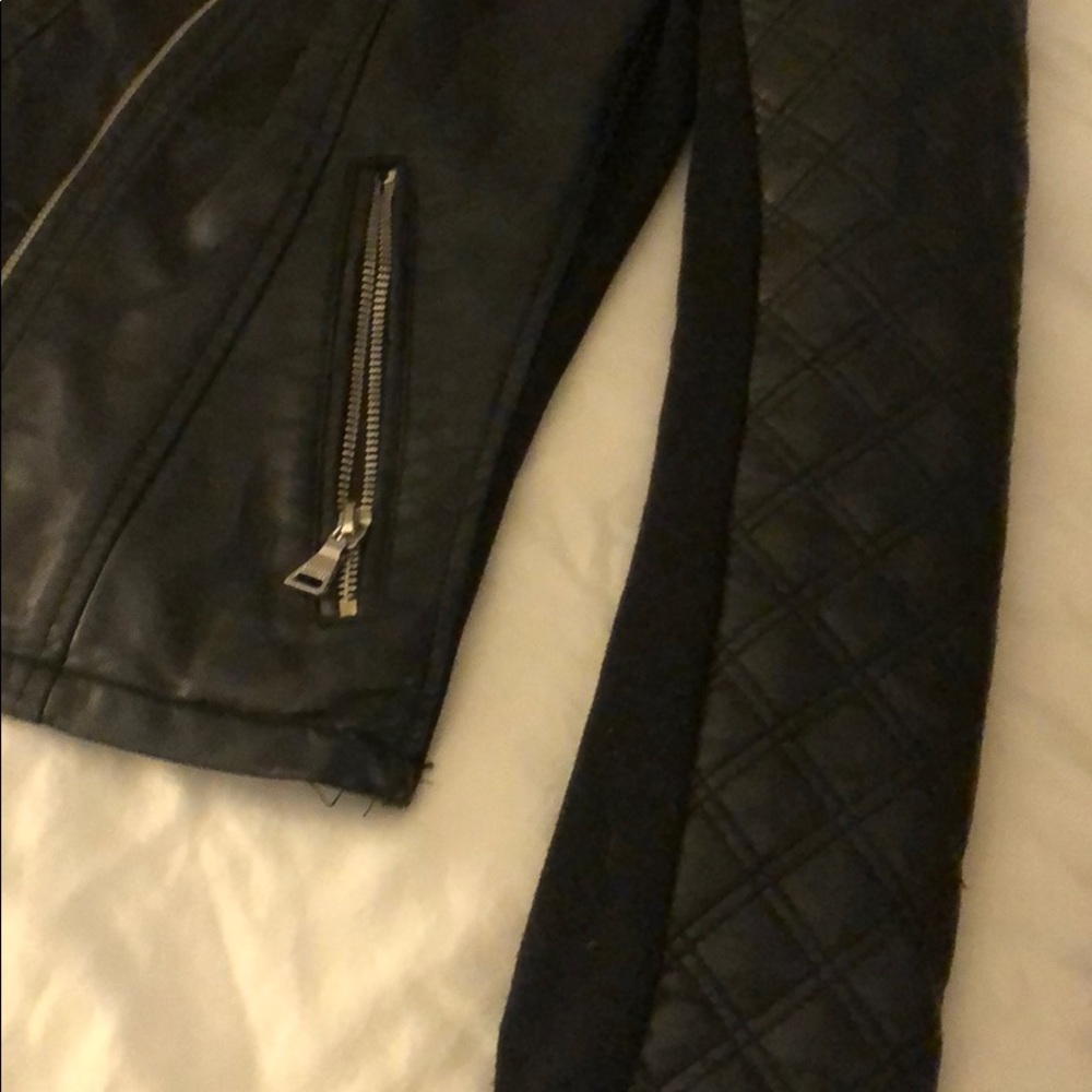 Leather Jacket - Size Small - Express - image 3